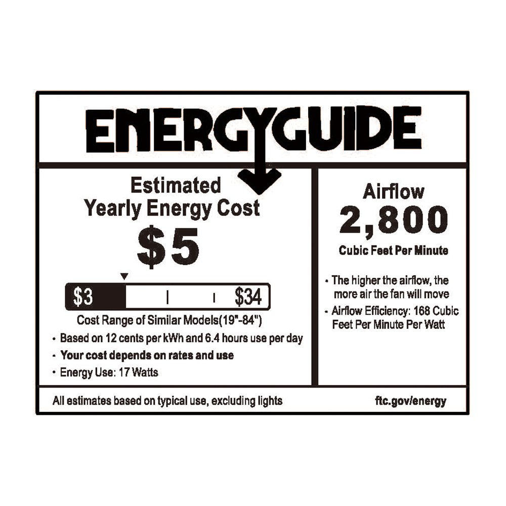 Smafan Carro Vesper 52 inch pull chain ceiling fan&