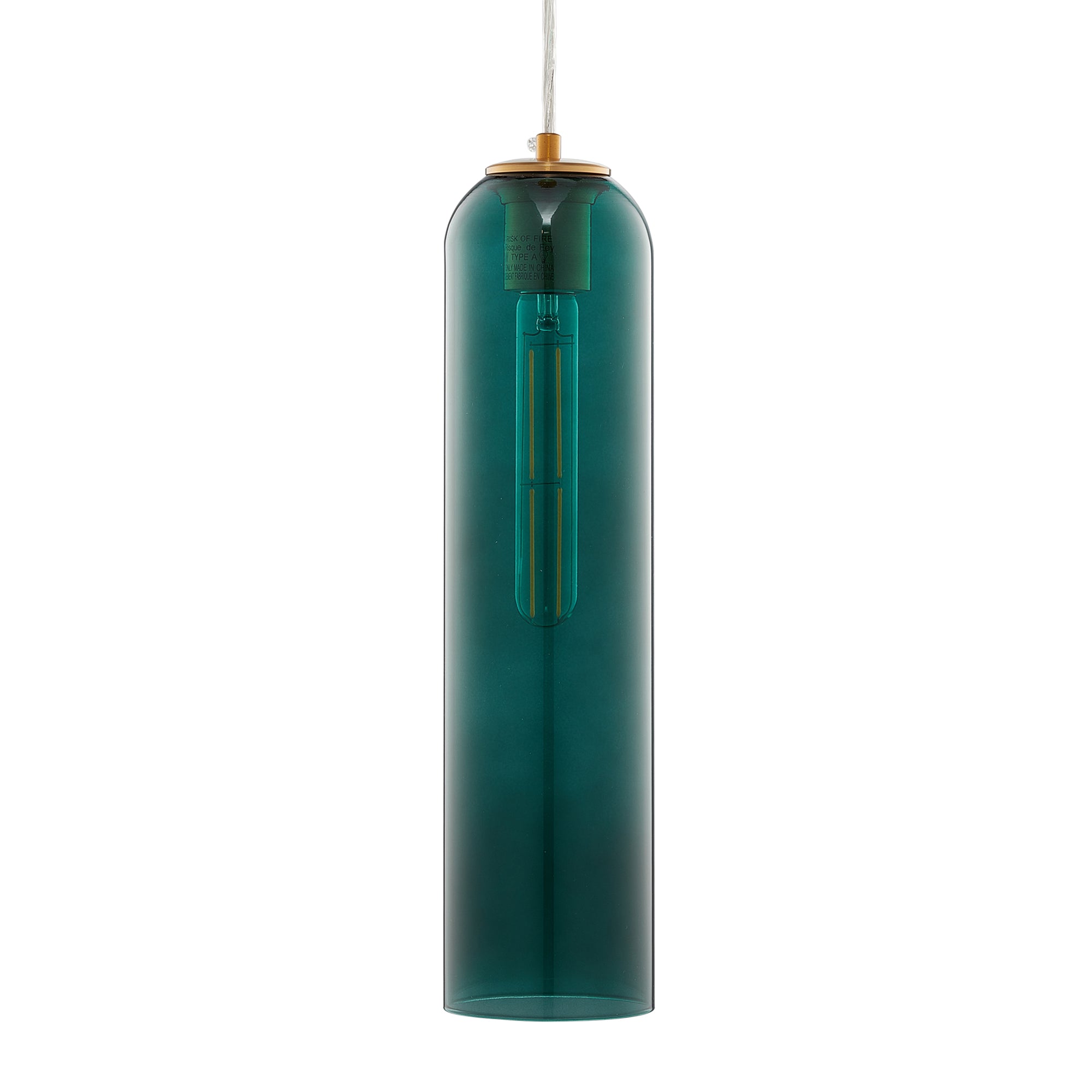 Hydra Pendant Light Collection features a 1-light pendant with a stunning design statement. Because of its thin width, it’s perfect for illuminating a compact entryway or lining a few up above the kitchen island to case a warm glow over morning meals. It looks incredible mounted in a series in the kitchen or hallway, or as an accent piece in the living room or bedroom to complement and brighten up your décor.
