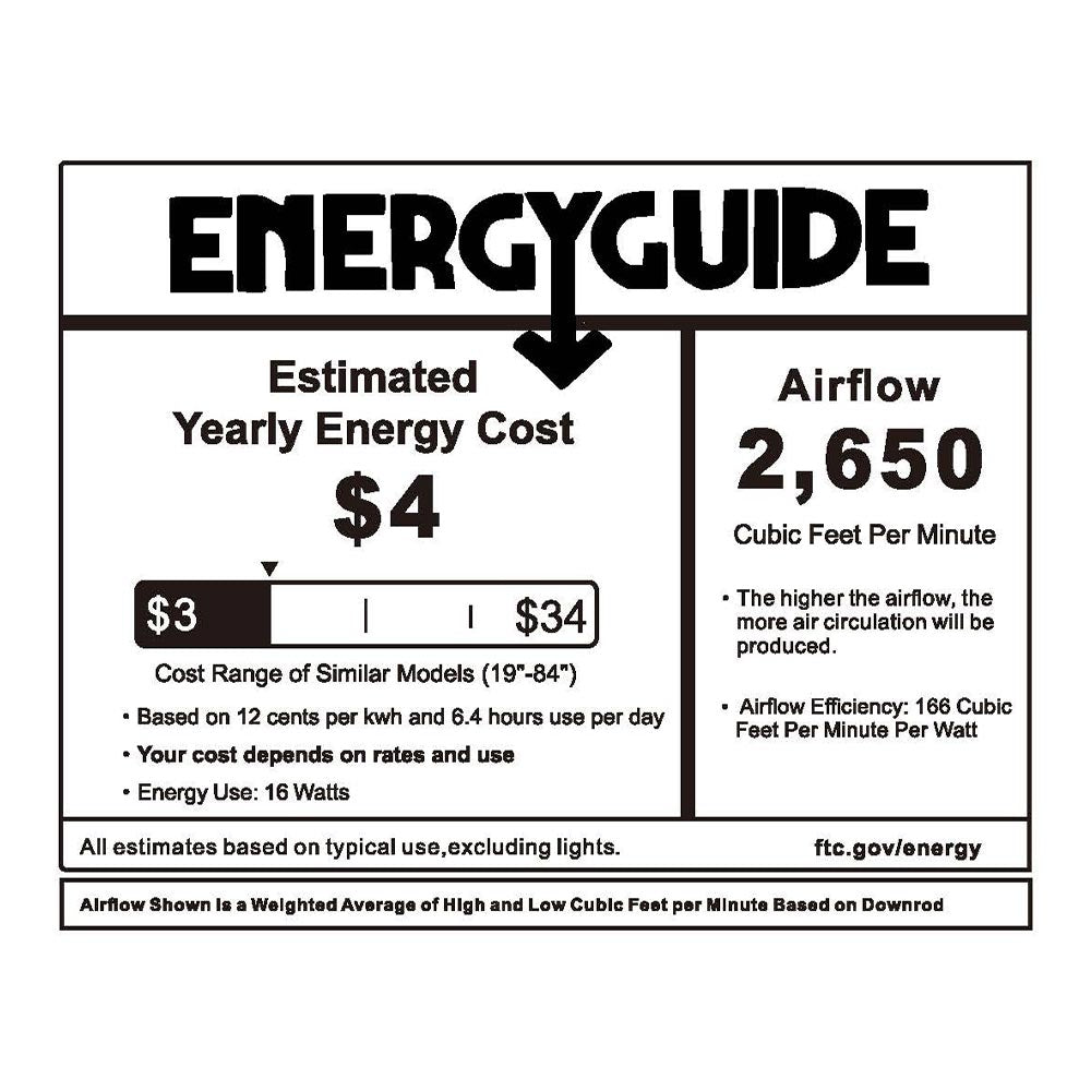 This Kilmory 52" ceiling fan keeps your space cool and stylish. It is a soft modern masterpiece perfect for your large indoor living spaces. This ceiling fan is a simplicity designing with Black finish, use very strong ABS blades. The fan features Remote control to set fan preferences