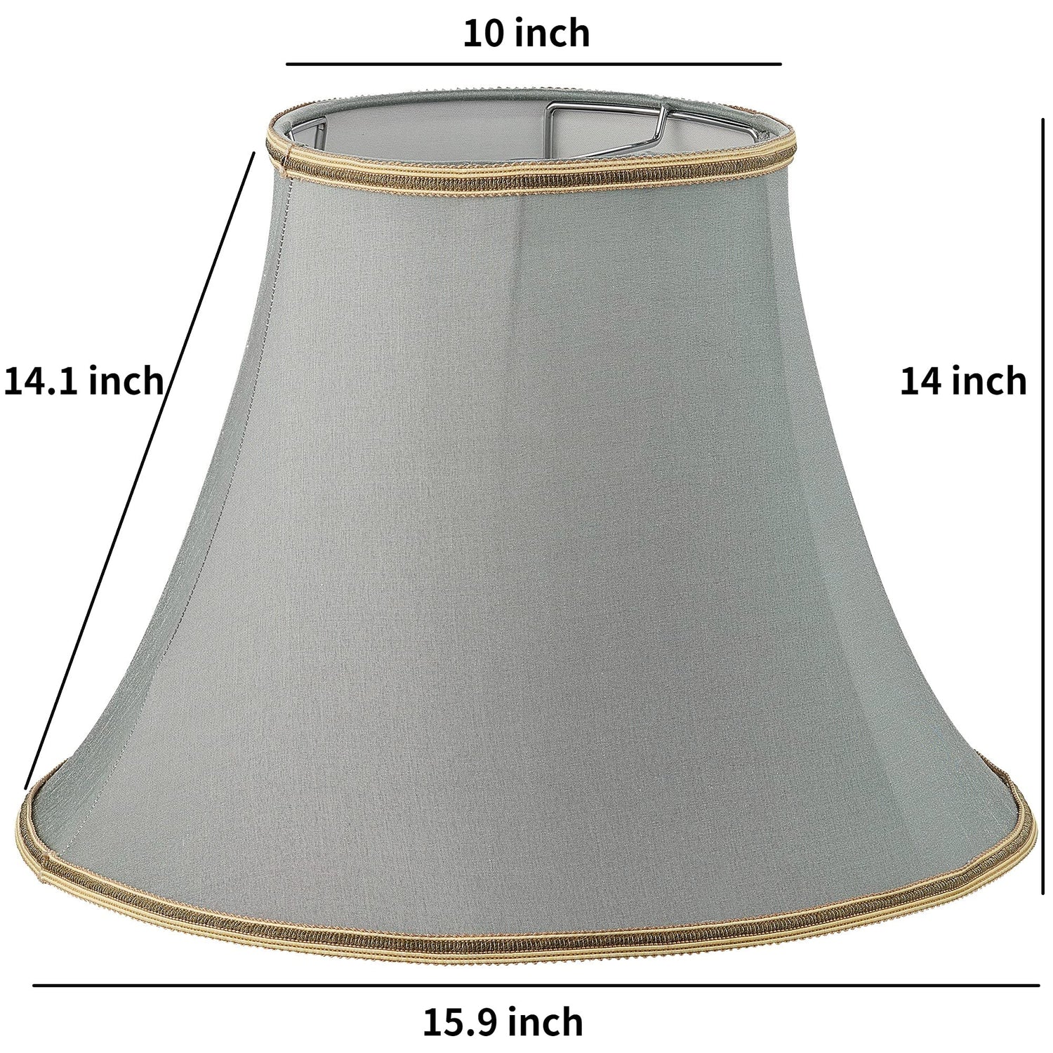 Refresh the look of your favorite lamp! Carro Home lamp shades bring a new and sophisticated look to your table or floor lamps. This replacement spider/harp lamp shade has an unique collapsible construction, easy to store and easy to assemble. Carro Home lampshades are made of high quality fabric and materials, and will add a stylish design flair to your home.
