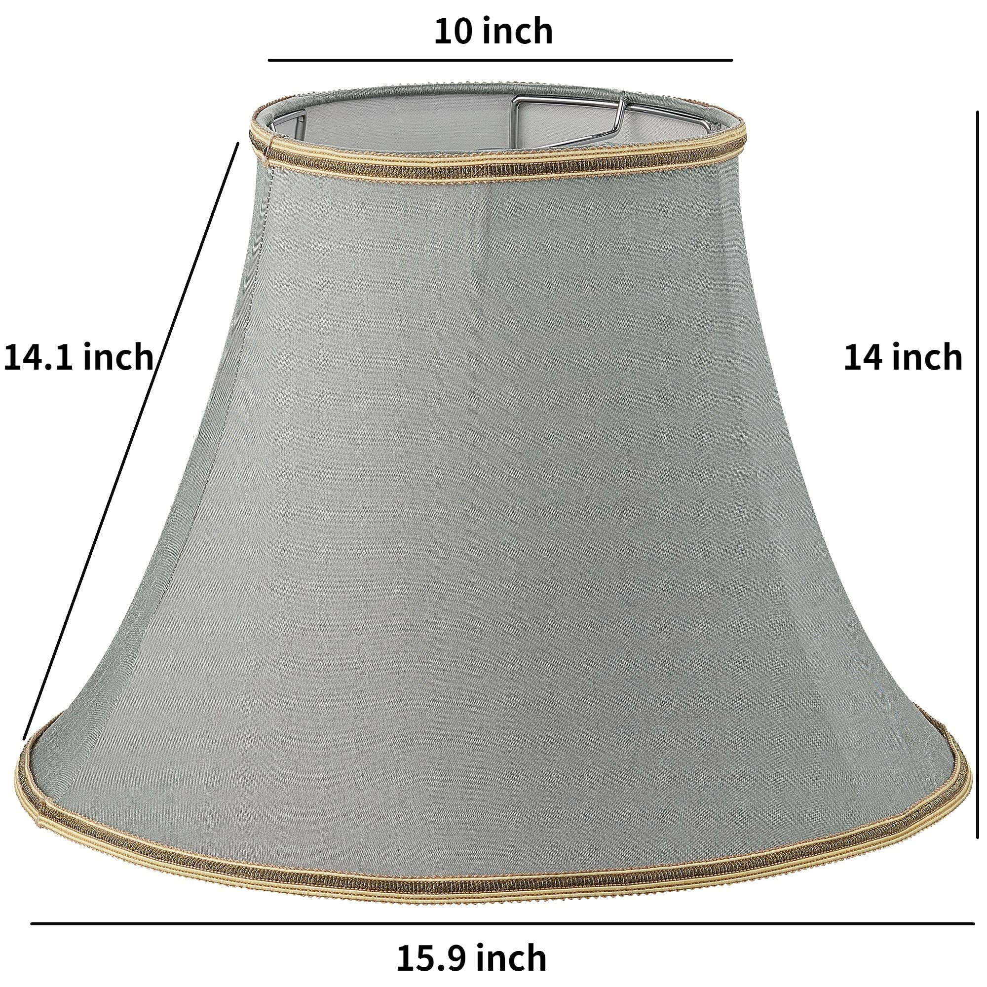 Refresh the look of your favorite lamp! Carro Home lamp shades bring a new and sophisticated look to your table or floor lamps. This replacement spider/harp lamp shade has an unique collapsible construction, easy to store and easy to assemble. Carro Home lampshades are made of high quality fabric and materials, and will add a stylish design flair to your home.