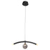 Smafan Smoky Gray Glass Shade Creative LED Pendant Light features beautiful smoky gray glass shade.Bring a touch of glamour to your space with this one-of-a-kind pendant.This one-light glass pendant light is a dramatic addition to any room,elevate your living area with the beautiful artistry of this pendant.Crafted with one smoky gray galss shade,it shows the art and the beauty of simpleness.Smoky gray glass gives people a sense of romance and mystery.