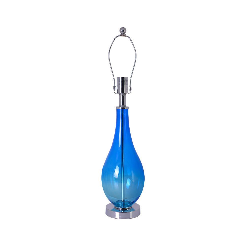 Tulip Ombre Droplet Glass Table Lamp 28" (Set of 2)