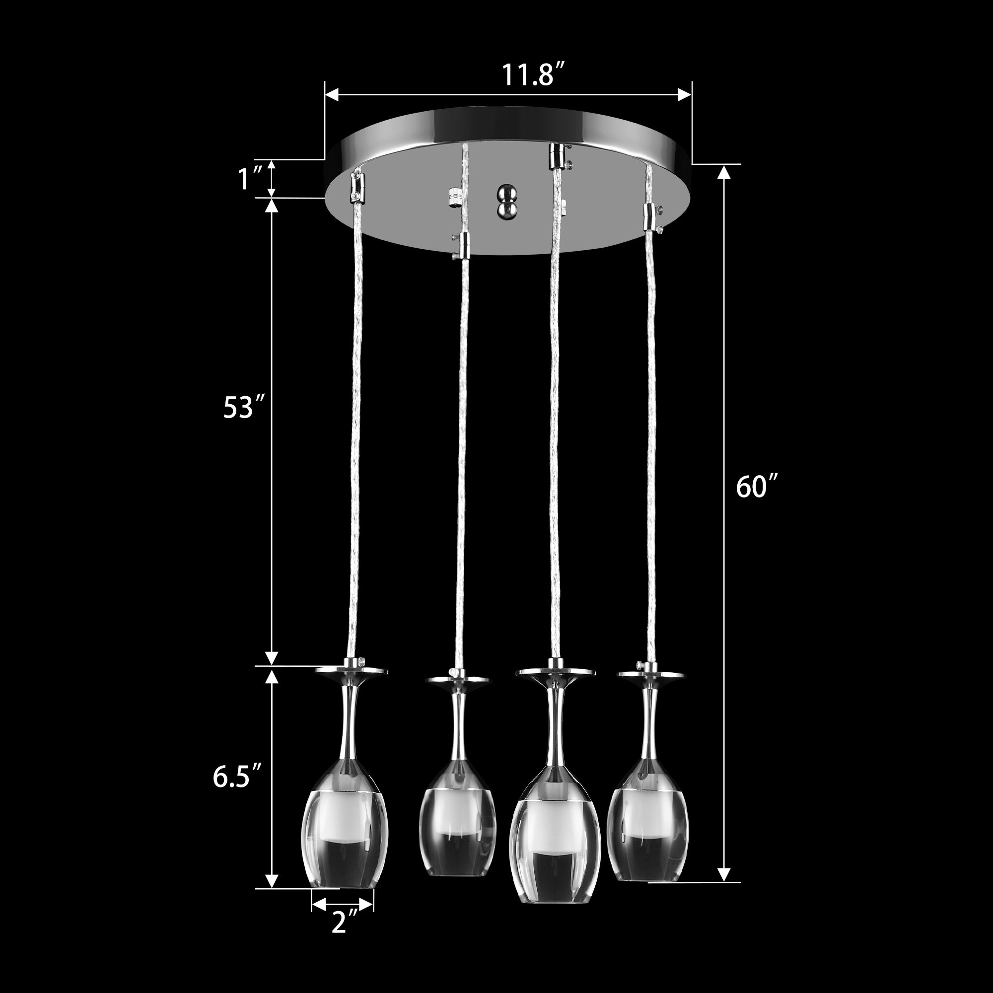 It brings fun light that can be used in every occasion. The pendant light features Wi-Fi apps, Siri Shortcut and Voice control technology (compatible with Amazon Alexa and Google Home Assistant) to set the pendant light dimmable and RGB multicolor. This pendant light can satisfy not only the various color lighting effect settings, but also the more dim color variations that slowly change. The light colors are vivid and bright and dimmable.