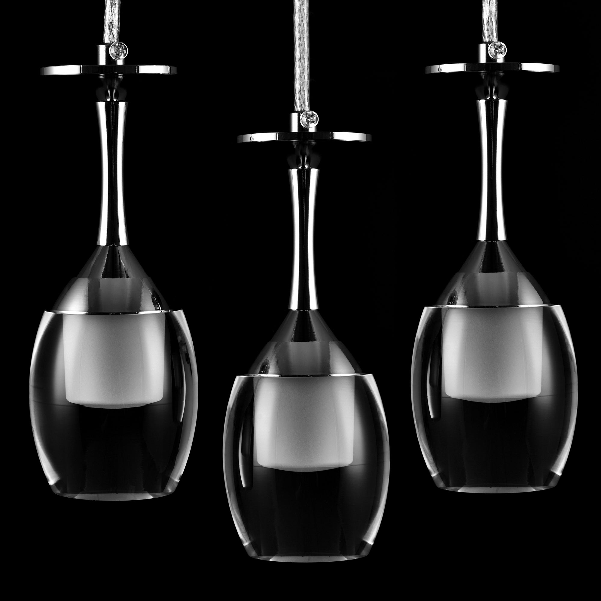 It brings fun light that can be used in every occasion. The pendant light features Wi-Fi apps, Siri Shortcut and Voice control technology (compatible with Amazon Alexa and Google Home Assistant) to set the pendant light dimmable and RGB multicolor. This pendant light can satisfy not only the various color lighting effect settings, but also the more dim color variations that slowly change. The light colors are vivid and bright and dimmable.