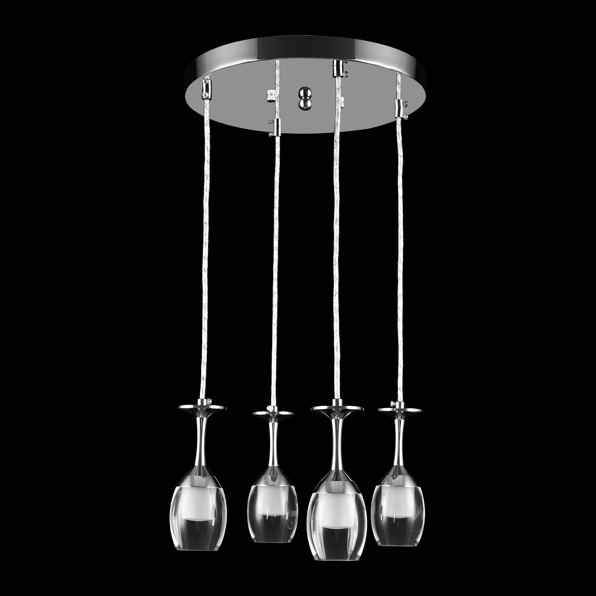 It brings fun light that can be used in every occasion. The pendant light features Wi-Fi apps, Siri Shortcut and Voice control technology (compatible with Amazon Alexa and Google Home Assistant) to set the pendant light dimmable and RGB multicolor. This pendant light can satisfy not only the various color lighting effect settings, but also the more dim color variations that slowly change. The light colors are vivid and bright and dimmable.