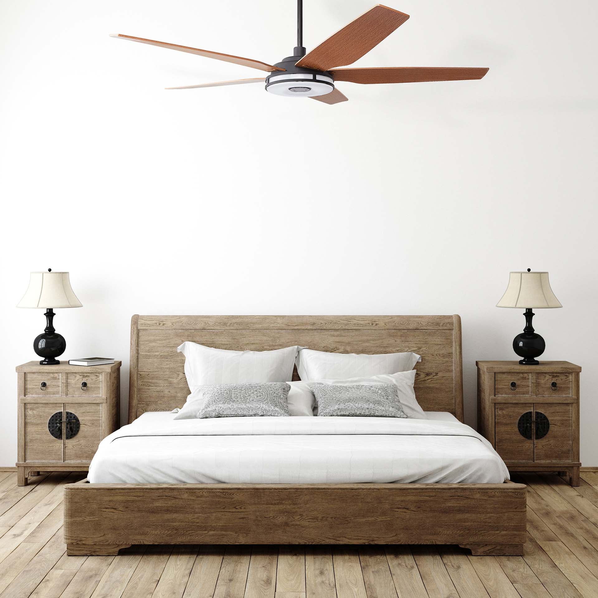 Explorer Outdoor 52" Smart Ceiling Fan with LED Light Kit