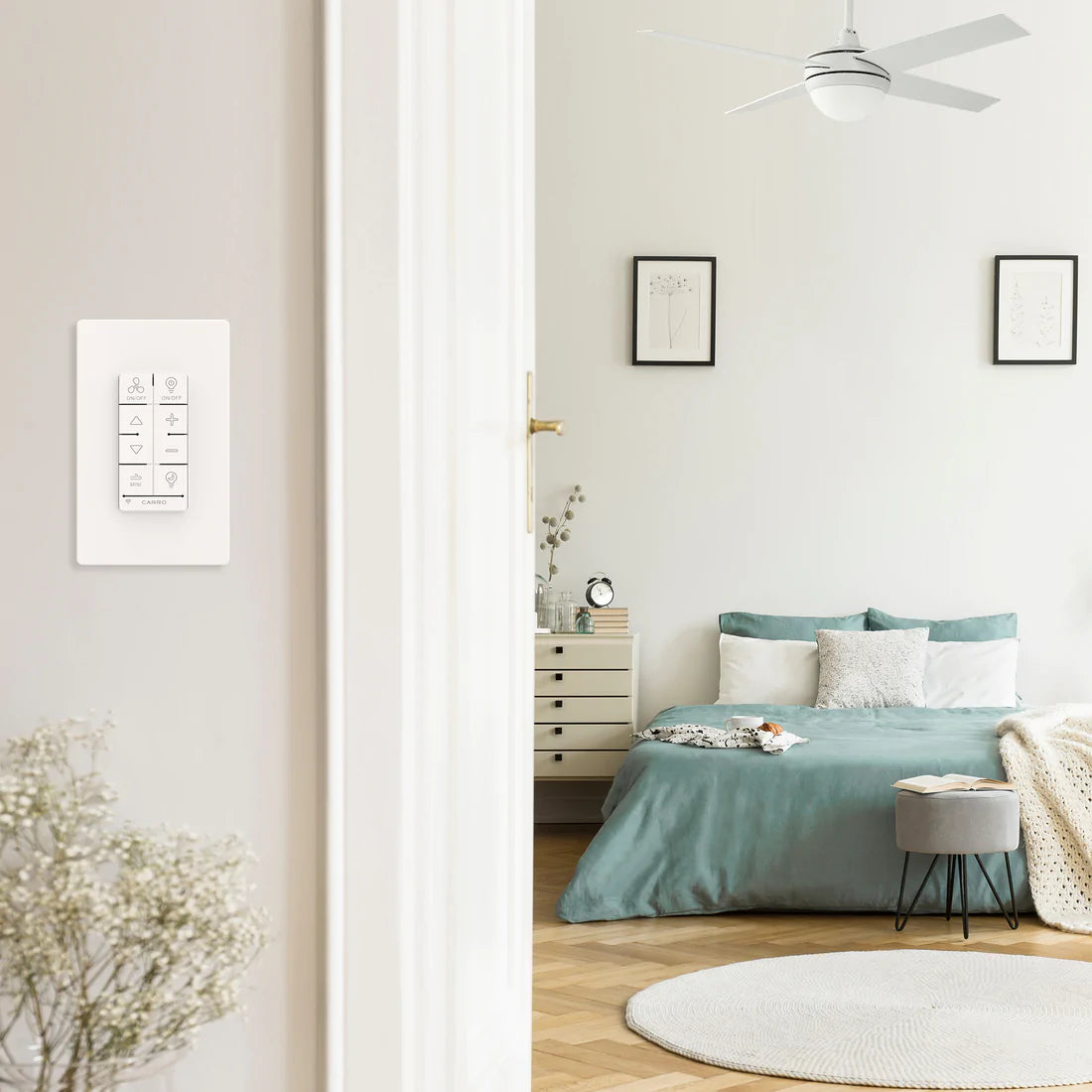 convert your AC ceiling fan into smart fan with smart switch