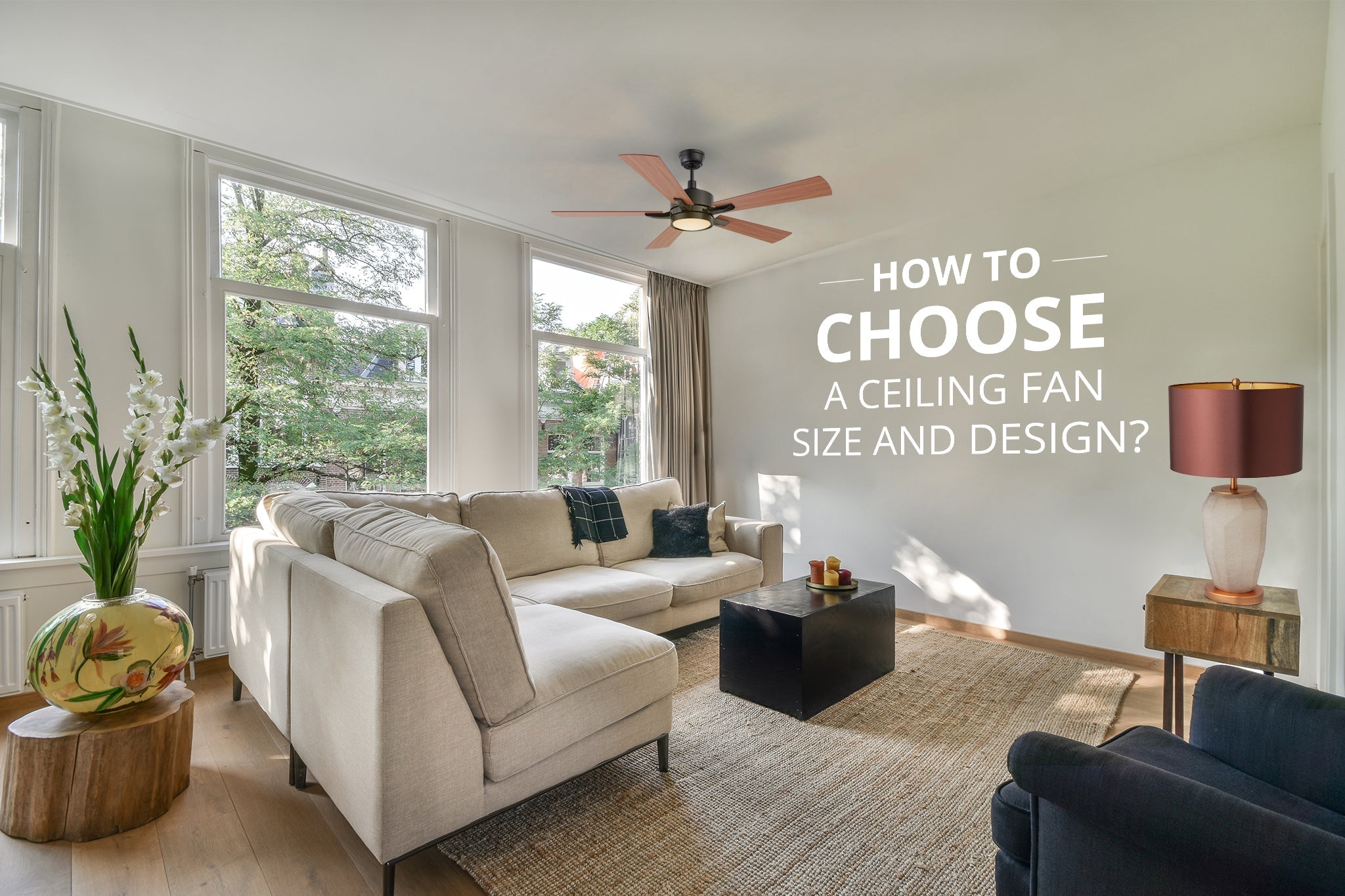 Carro smafan apex smart ceiling fan & table lighting bundling sale or blog banner