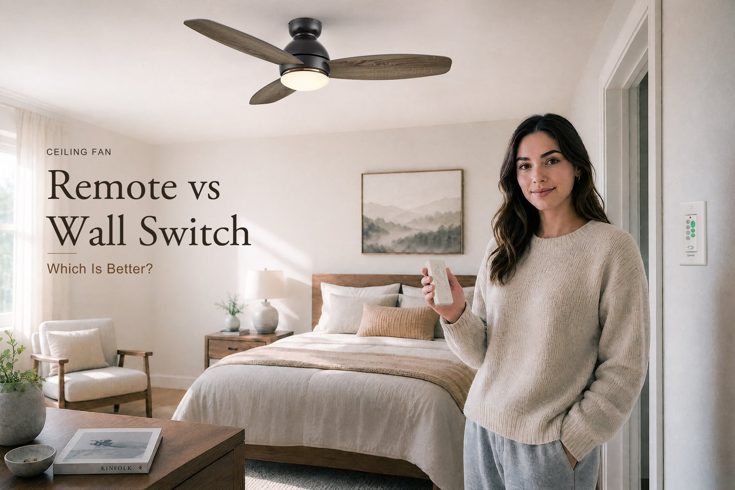 Ceiling Fan Remote vs Wall Switch: Which Is Better?