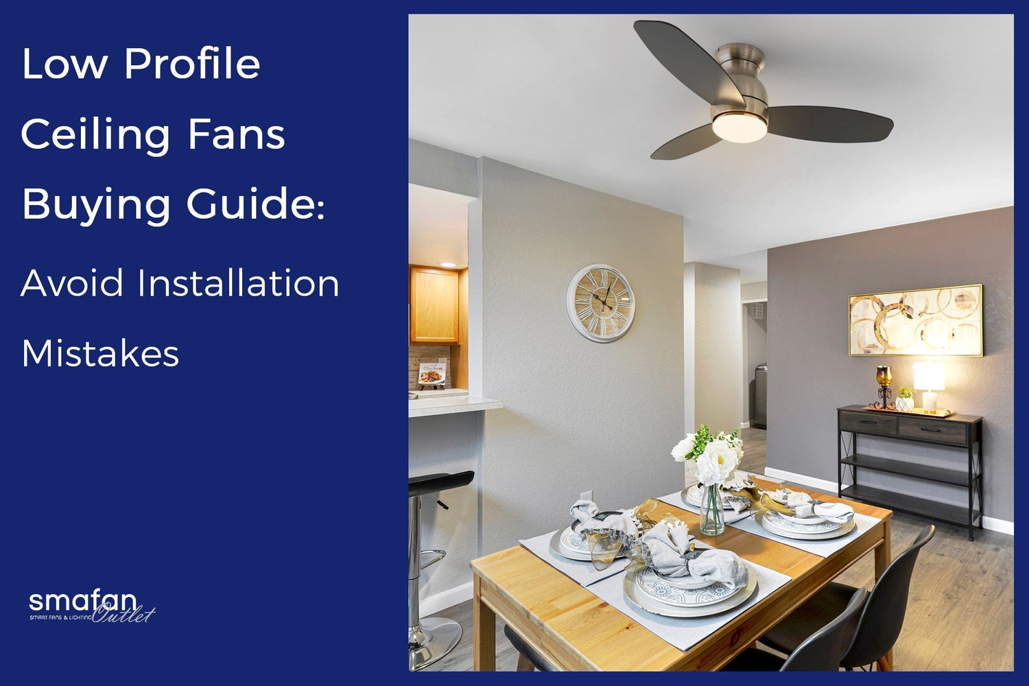 Low Profile Ceiling Fan Buying Guide: Avoid Installation Mistakes