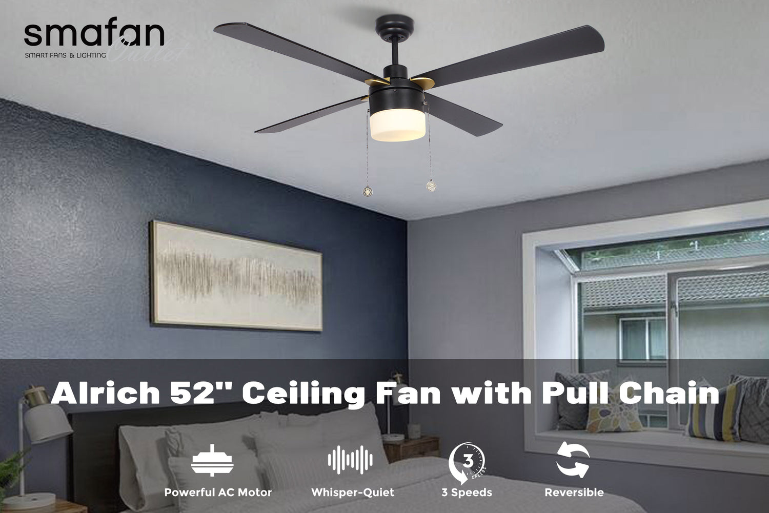 Pull Chain Ceiling Fan