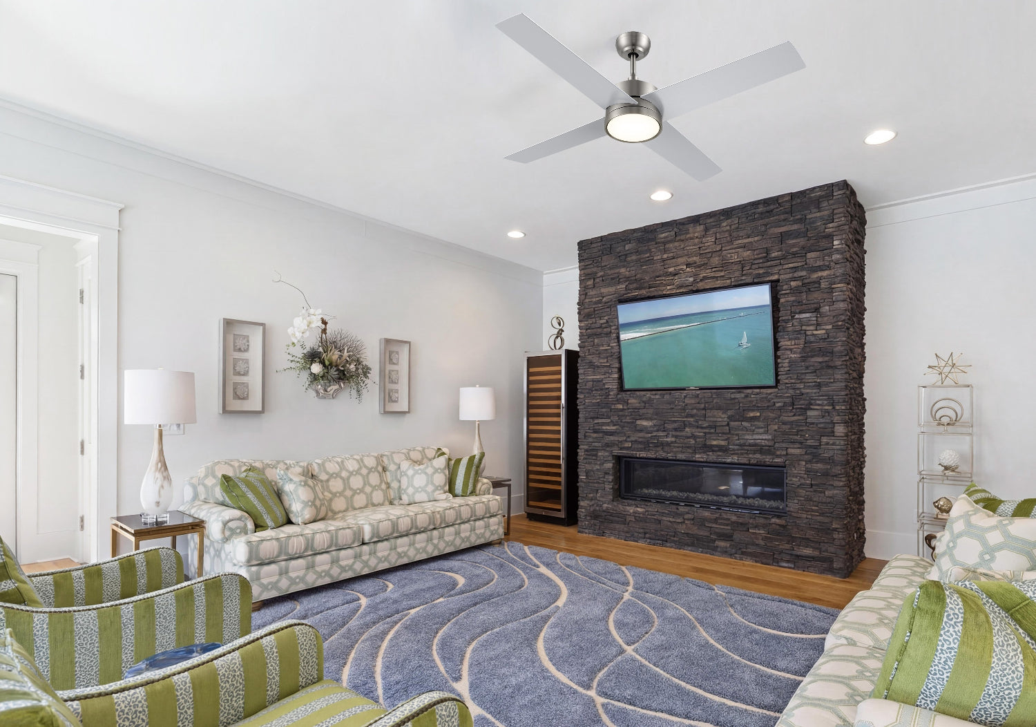 Silver Ceiling Fans