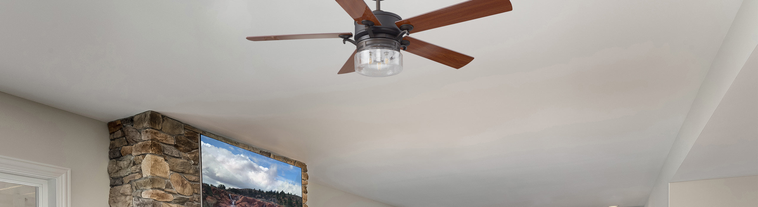 Smafan Charming Farmhouse Design Ceiling Fan