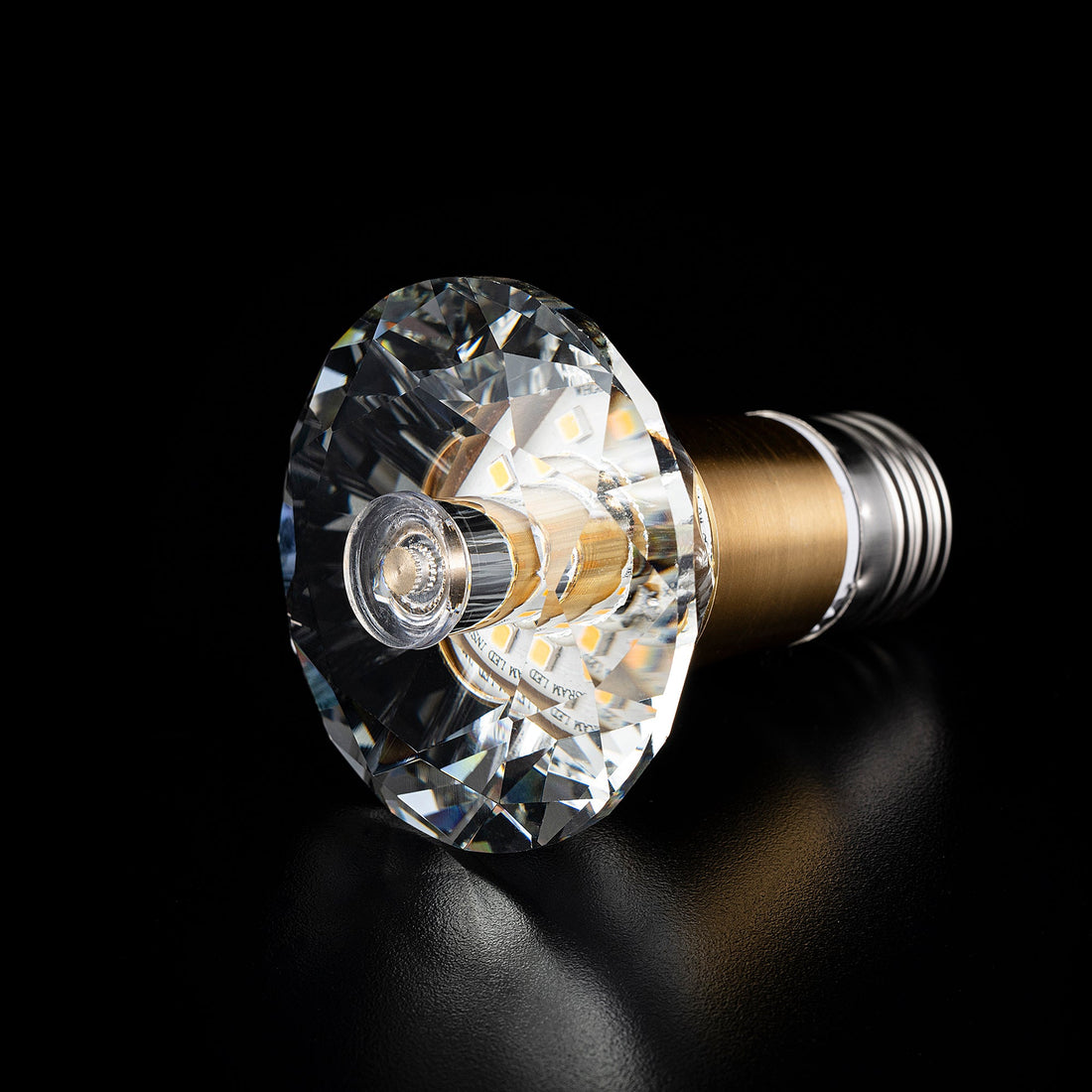 ROUND DIAMOND Crystal LED Light Bulb - Small