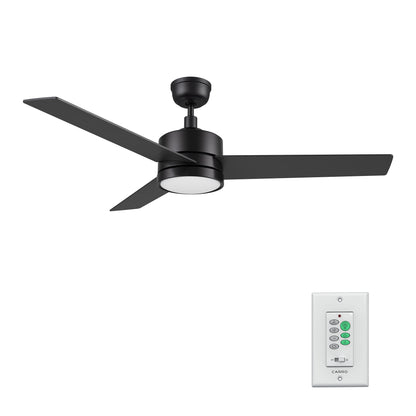 this ceiling fan in black with wall switch control allows you to to change the 10-speed to choose the best for you