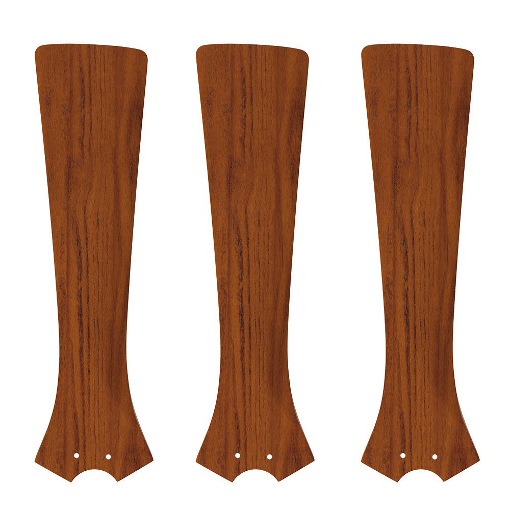 Antrim Cadiz 52 inch 3-Blade Smart Ceiling Fan Blades in amber walnut