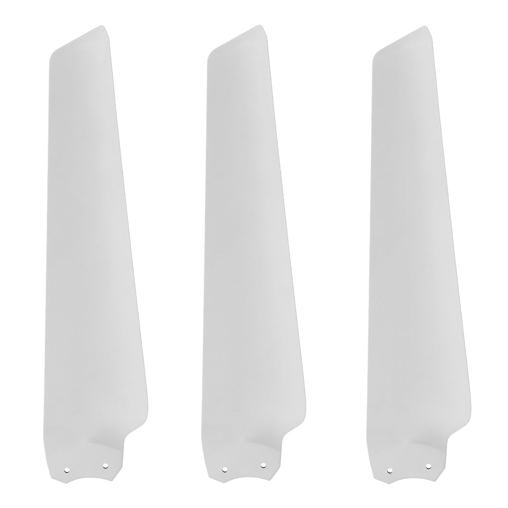 Attis smart ceiling fan with 3 blades white 52 inch