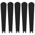 Bradford 52 inch smart ceiling fan with 5 blades in black