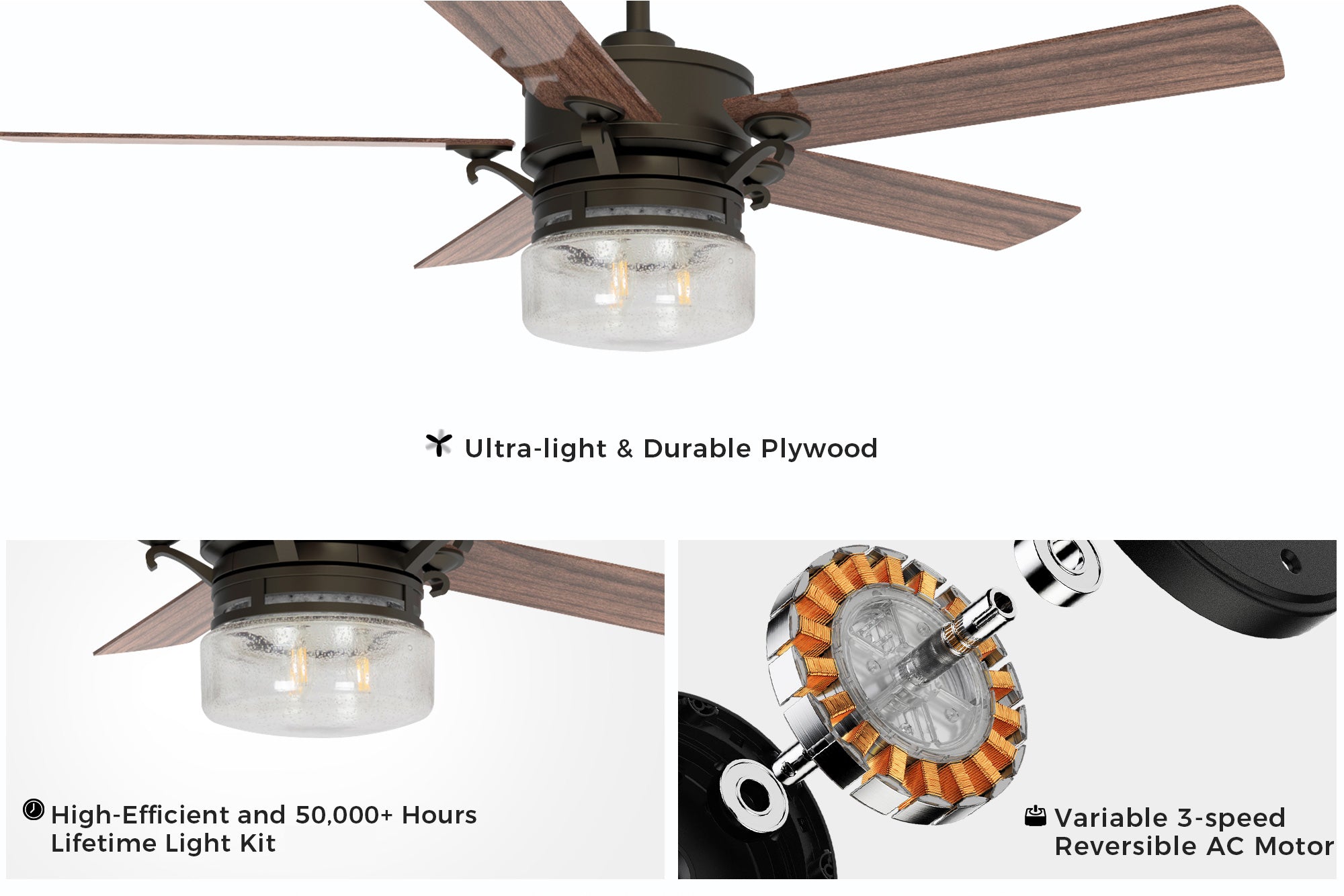 Carro-Smafan-Alexandria-52”-Indoor-Outdoor-Smart-Ceiling-Fan-with-Finest-Material-Superior-Design