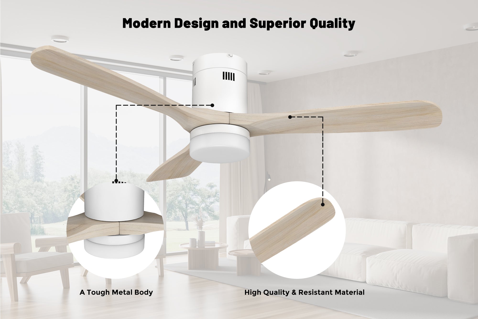 Carro-Smafan-Alfa52”-Indoor-Outdoor-Smart-Ceiling-Fan-with-Finest-Material-Superior-Design