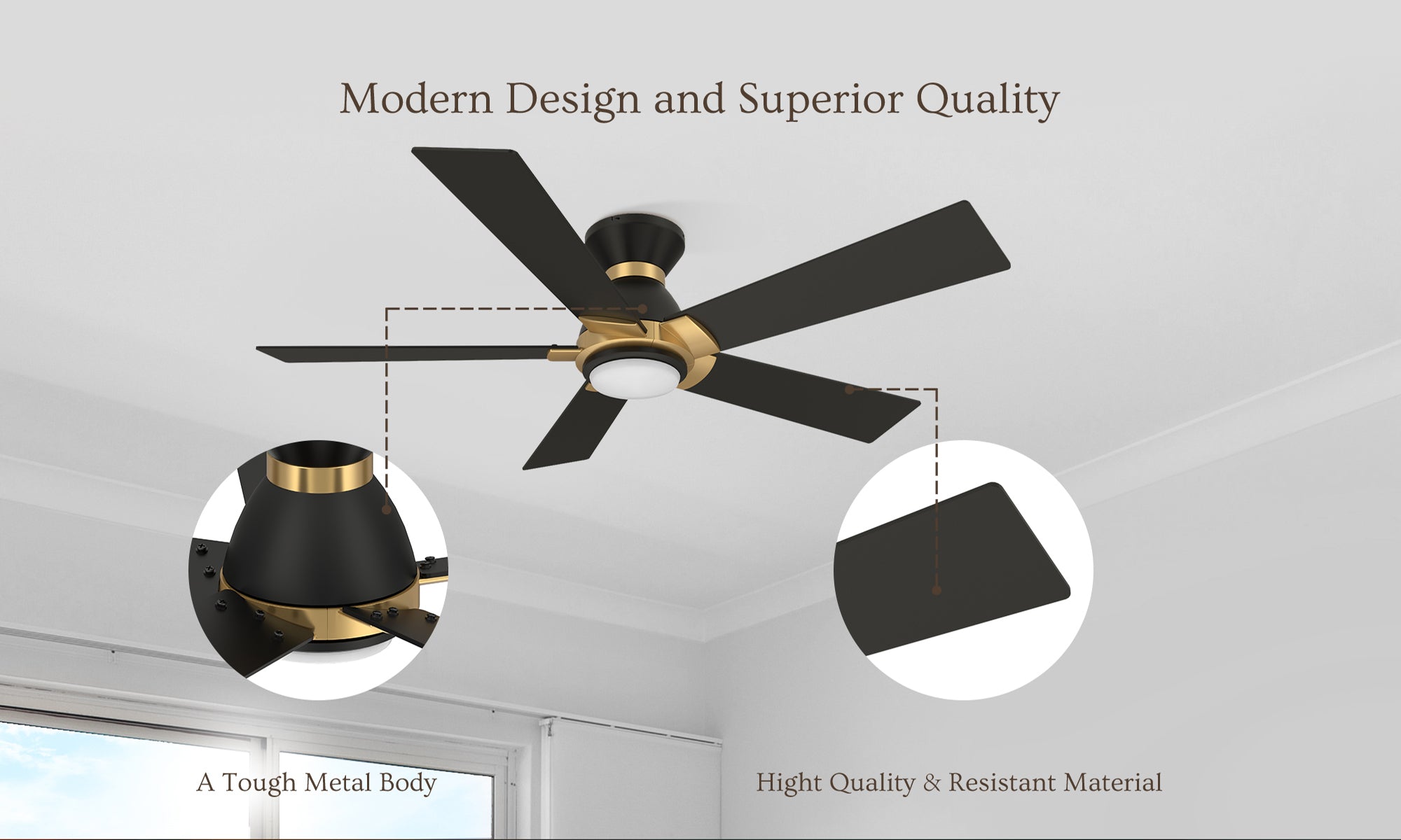 Carro-Smafan-Aspen-10-speed-Ceiling-Fan-with-Remote-and-Reversible-Fan-Blades-brilliant-upscale-design-good-Reliable-Finest-Material
