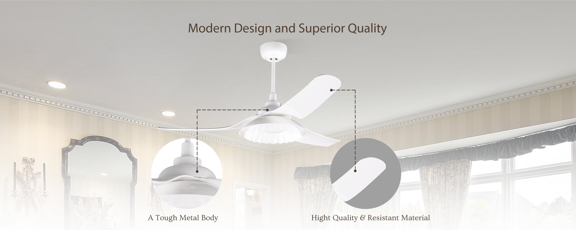 Carro-Smafan-Daisy-52”-Indoor-Outdoor-Smart-Ceiling-Fan-with-Finest-Material-Superior-Design