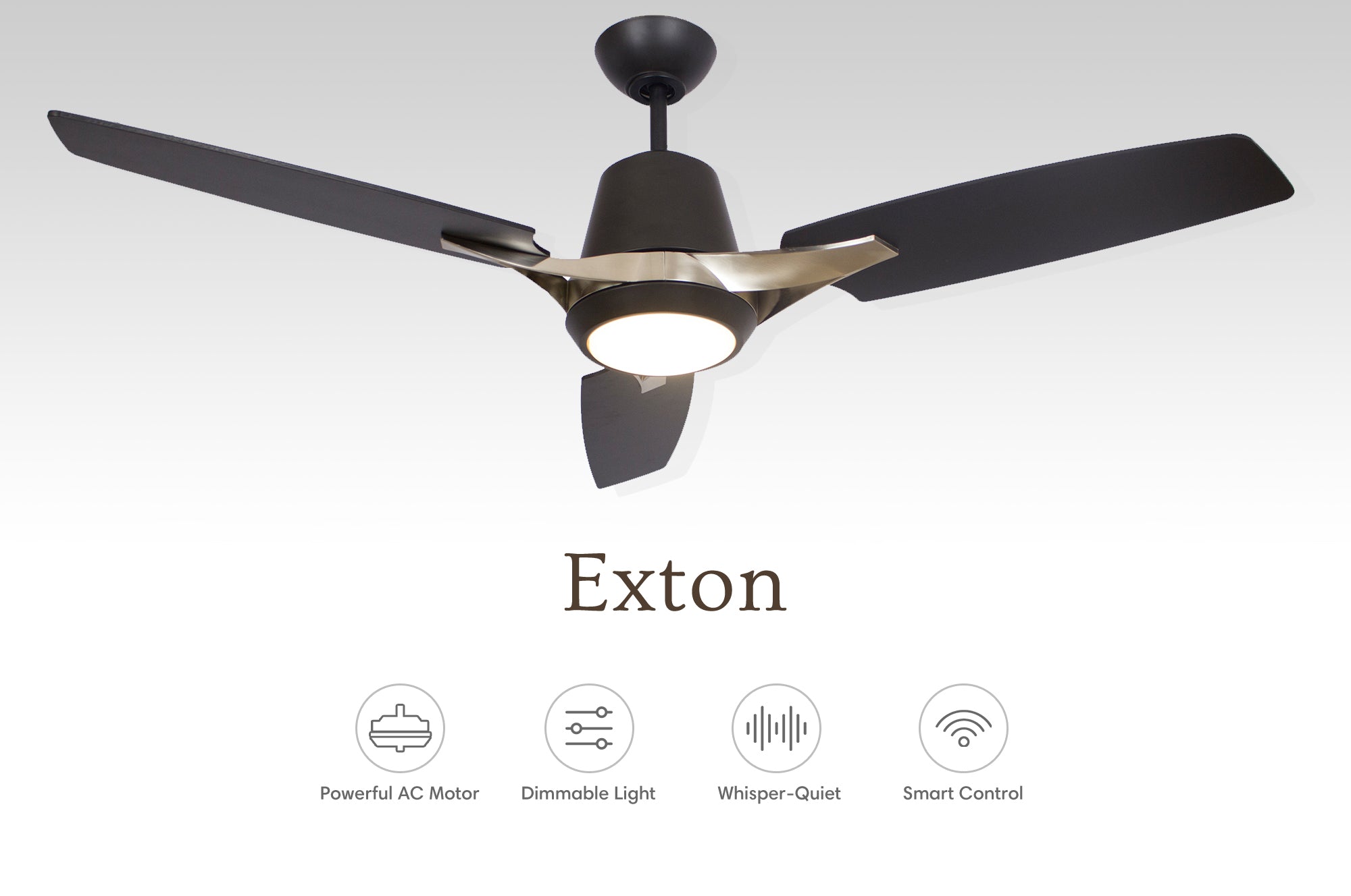 Carro-Smafan-Exton-52”-Wifi-Smart-Ceiling-Fan-with-LED-Light-Kit