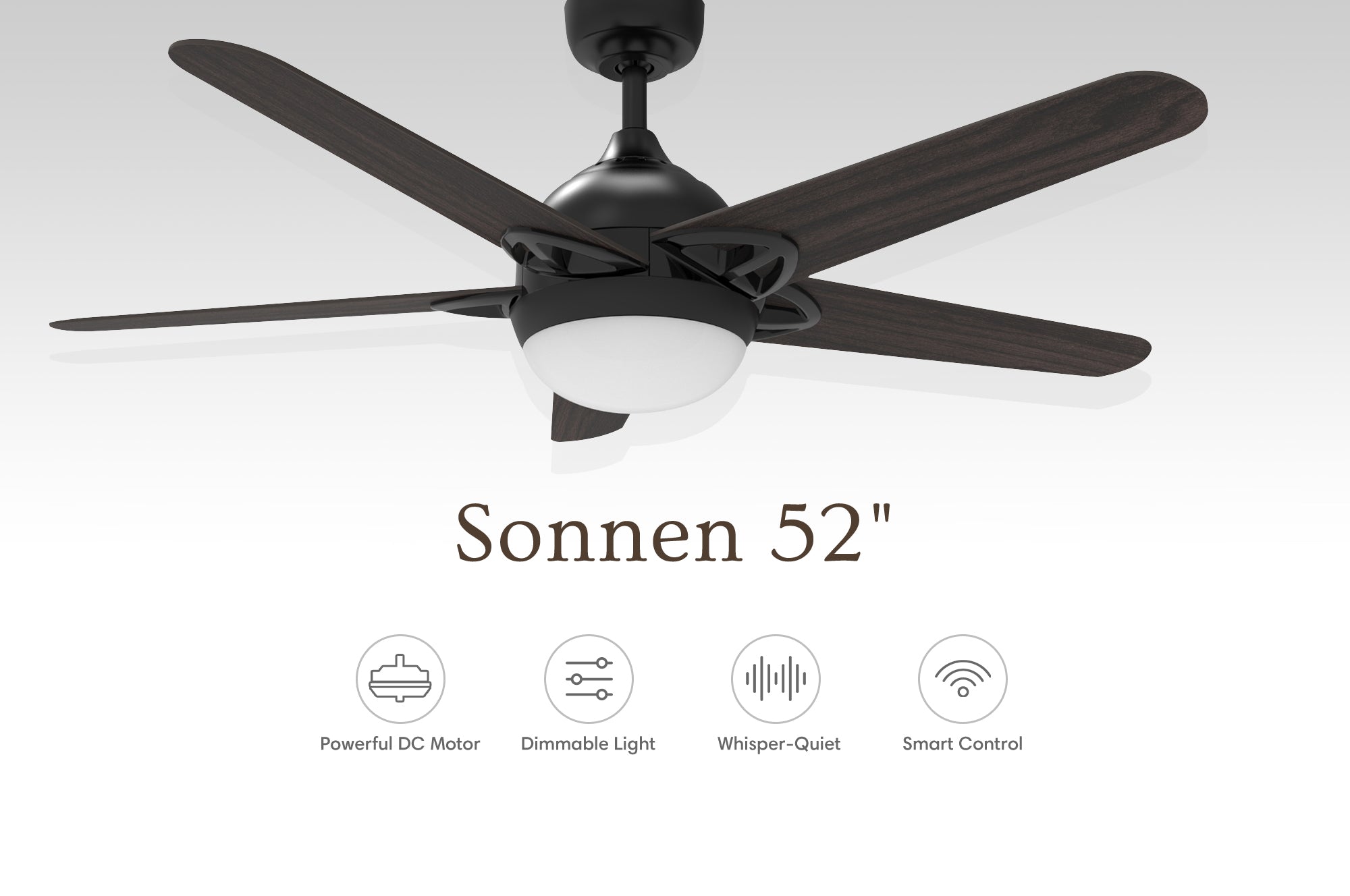 Carro-Smafan-Sonnen-52''-Indoor-Outdoor-Bright-Smart-Ceiling-Fan-with-remote.