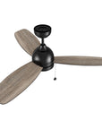 Striking and natural light wood finish on the fan blades. Enhances the Carro Tesoro pull chain ceiling fan's overall aesthetic with a touch of warmth and sophistication. 