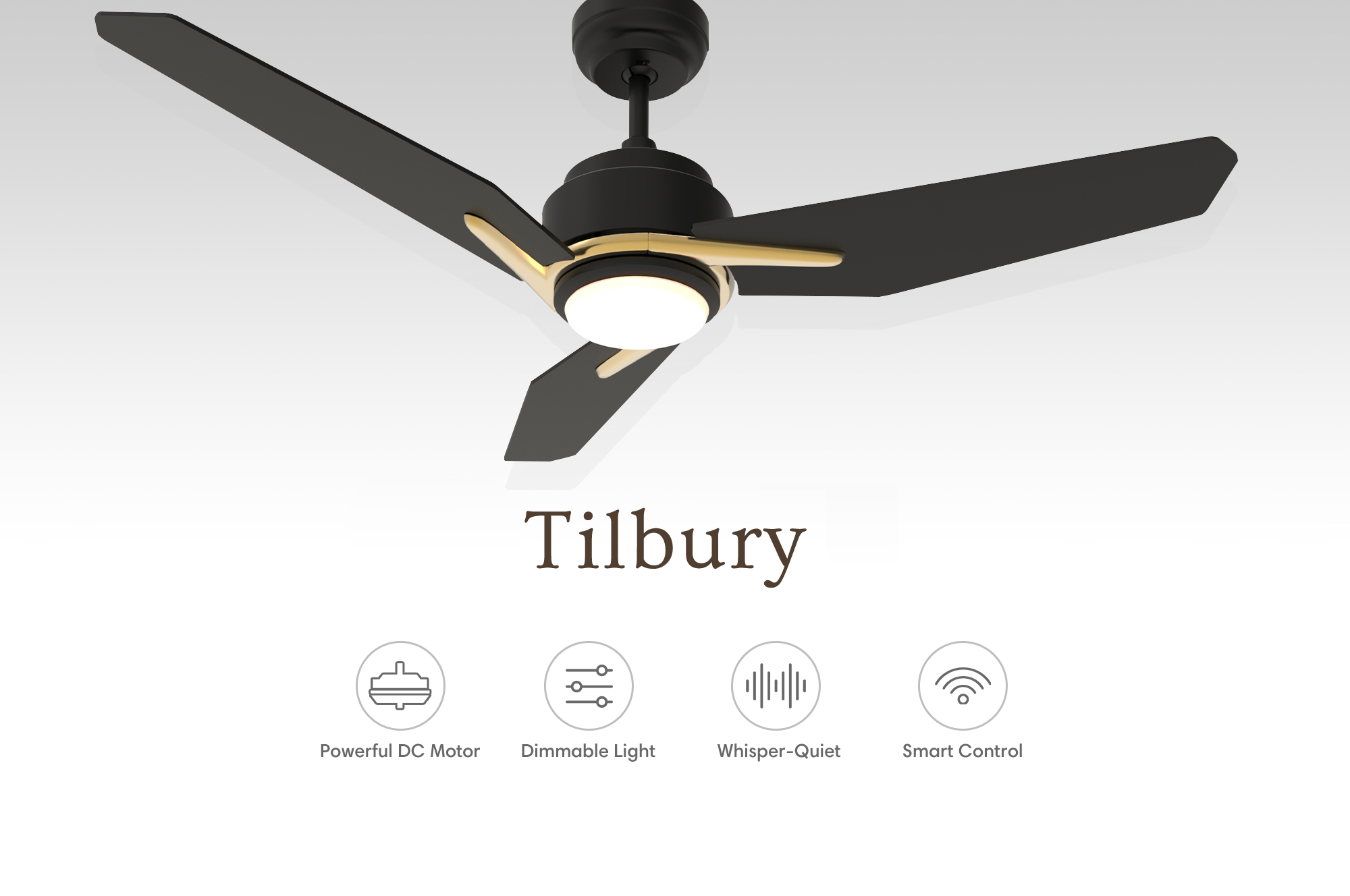 Carro-Smafan-Tilbury-52'' Outdoor-Smart Ceiling-Fan-with-Dimmable-LED-Light-Kit