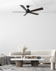 Carro Welland 60 inch remote control ceiling fans boasts a simple design with a Black finish and elegant Plywood blades, will keep your living space cool and stylish. 