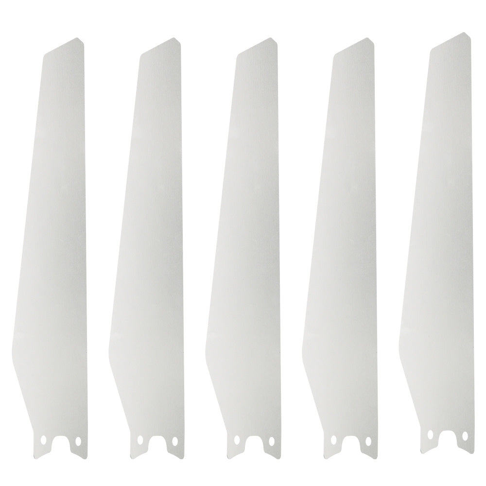 Voyager 52" 5-Blade Smart Ceiling Fan Blades in Clean White