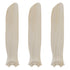 Colmar 52 inch 3-Blade Smart Ceiling Fan Blades in natural beech wood