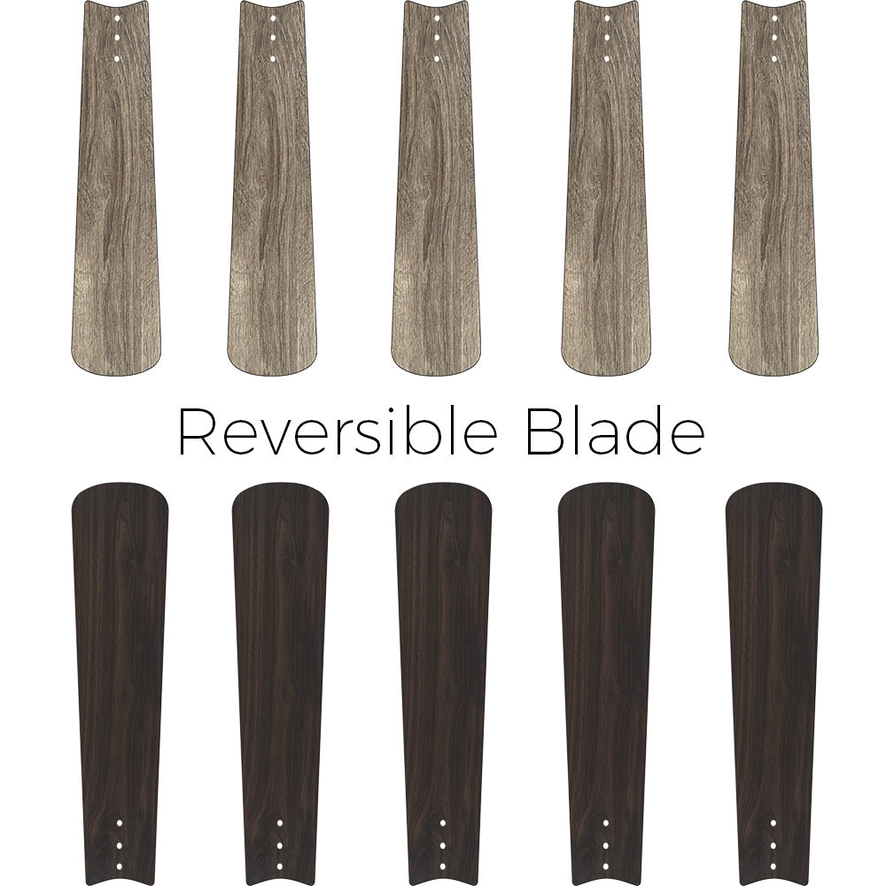 Elgin 52 inch ceiling fan 5 blades with wood dual-color