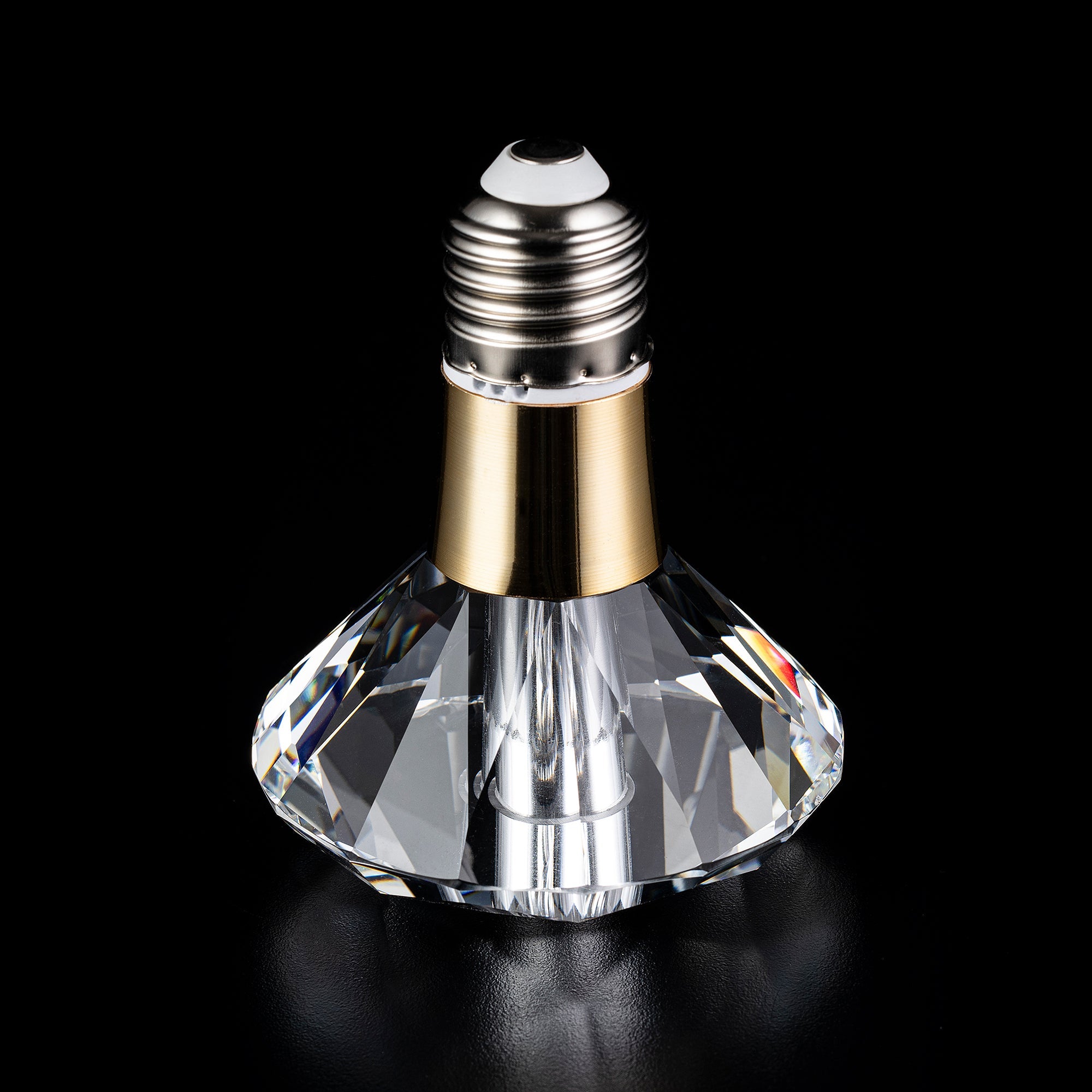 ROUND DIAMOND Crystal LED Light Bulb - Large