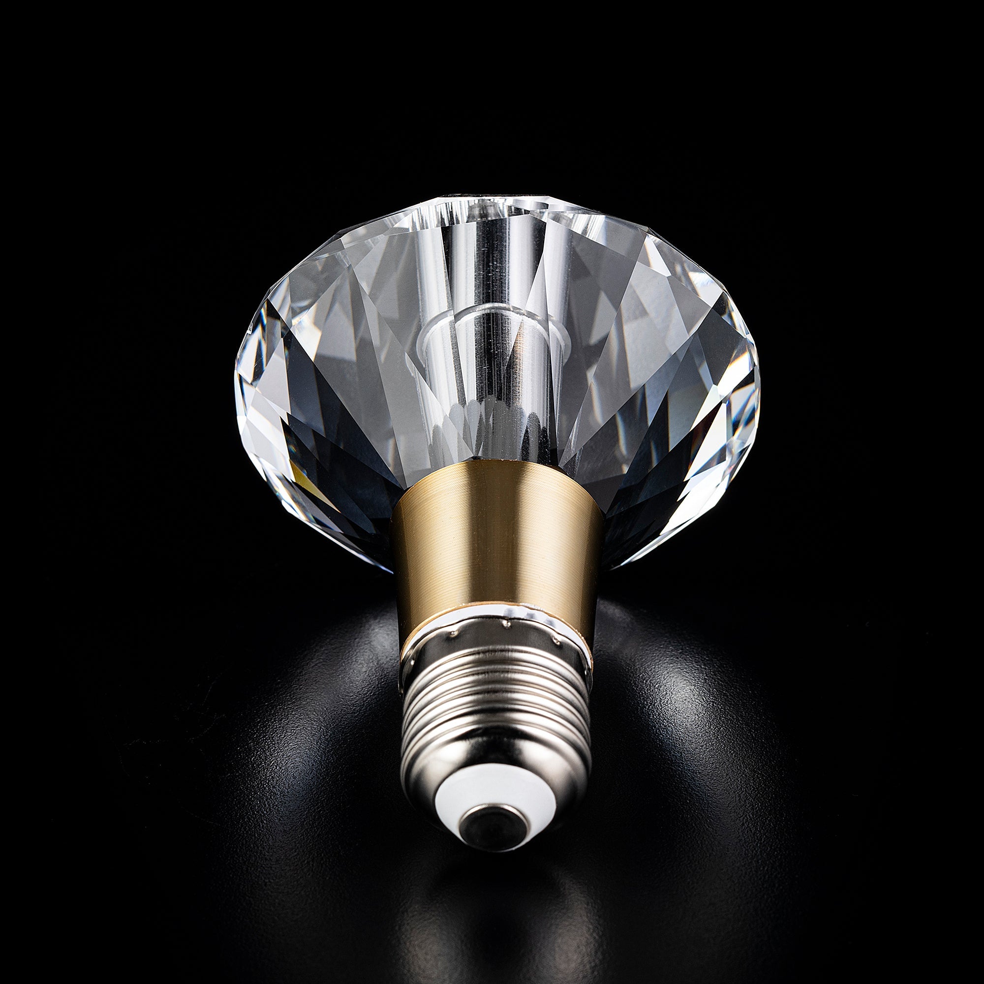 ROUND DIAMOND Crystal LED Light Bulb - Large