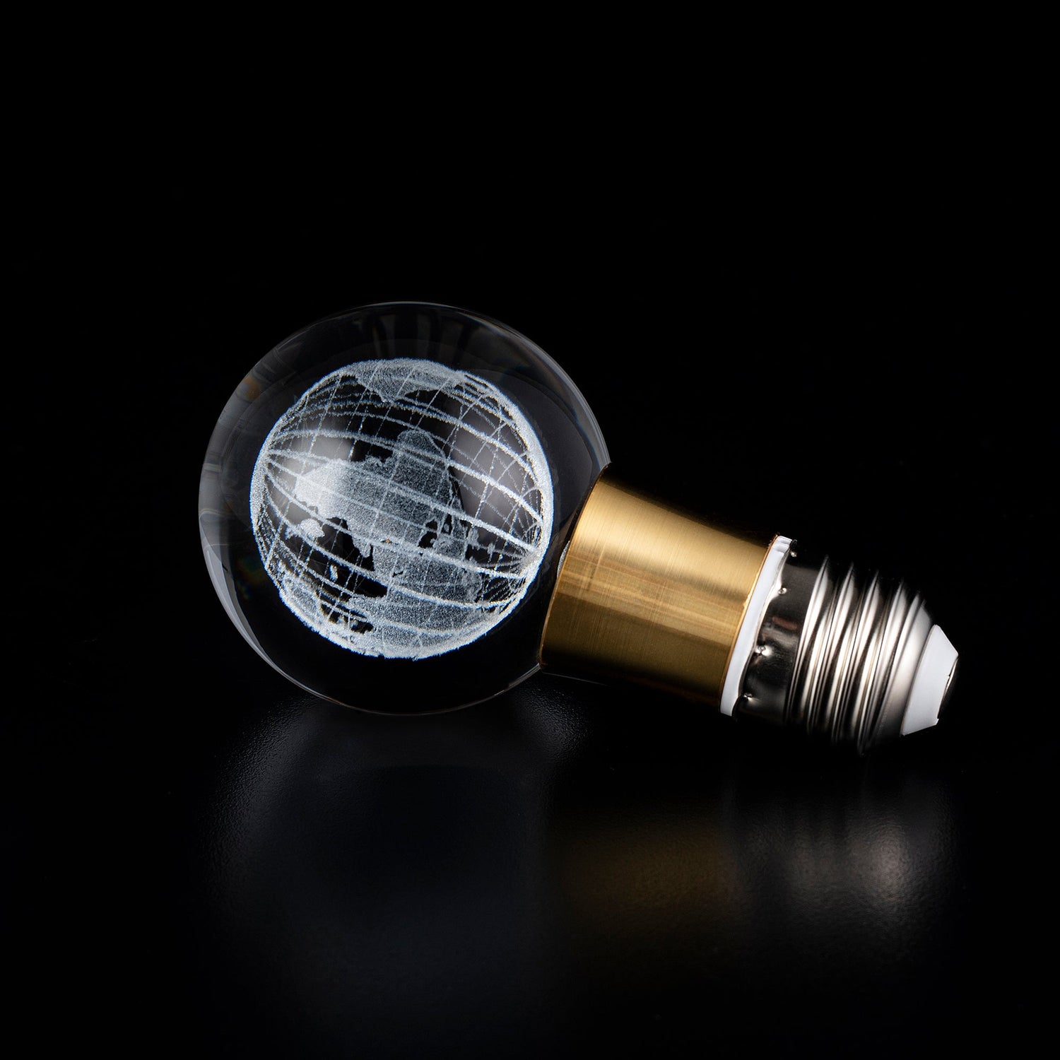 ATLAS GLOBE Crystal LED Light Bulb