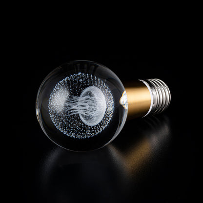 JELLY FISH GLOBE Crystal LED Light Bulb