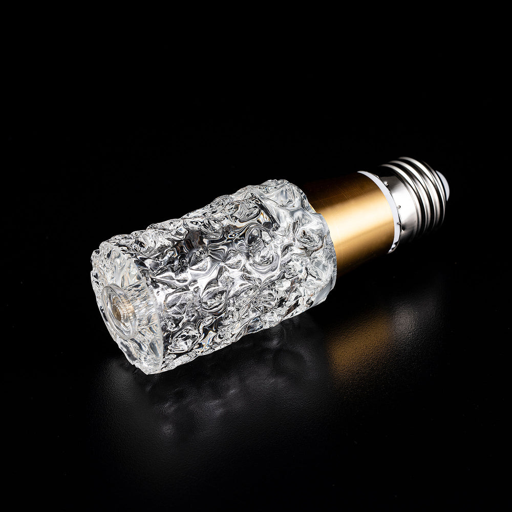RIPPLE CYLINDER Crystal LED Light Bulb (Small) RIPPLE CYLINDER Crystal LED Light Bulb (Small)