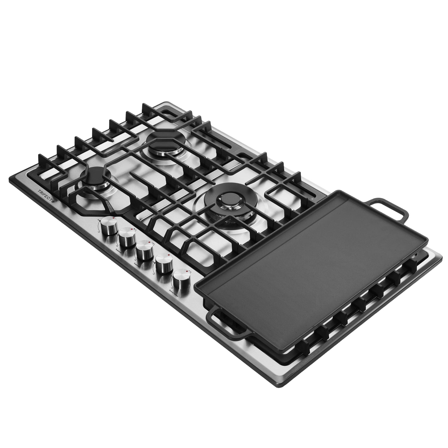 36-inch Gas Cooktop with Griddle