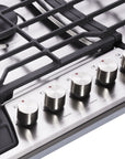 Gustoso 30 inch Downdraft Gas Cooktops with 5 Burner