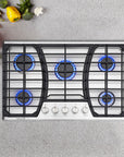 Gustoso 30 inch Downdraft Gas Cooktops with 5 Burner