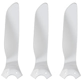 Icebreaker smart ceiling fan with 3 blades Silver 56 inch