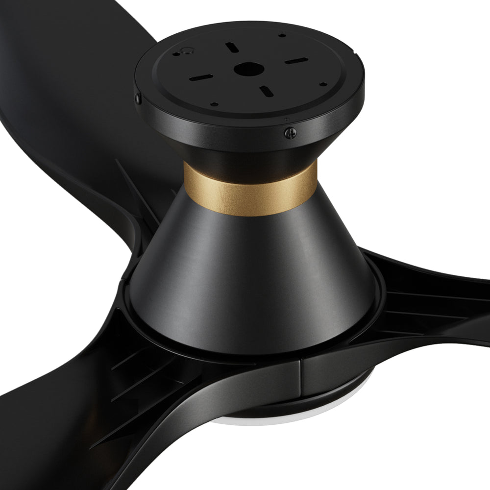 10-speed reversible motor allows you to change the direction of your fan from downdraft mode during the summer to updraft mode during the winter. 