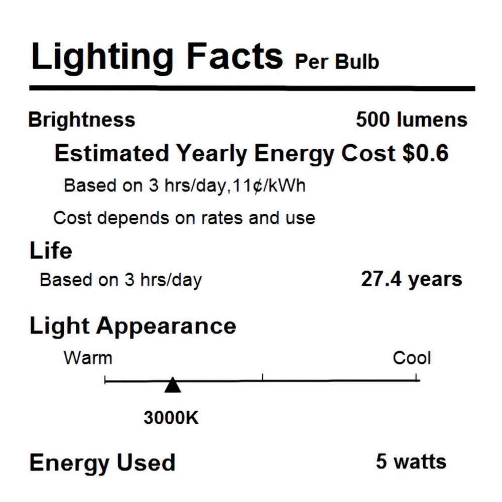 RIPPLE CYLINDER Crystal LED Light Bulb (Small)