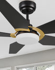 Lanceston 52" Ceiling Fan with Remote and Light Kit Included.
