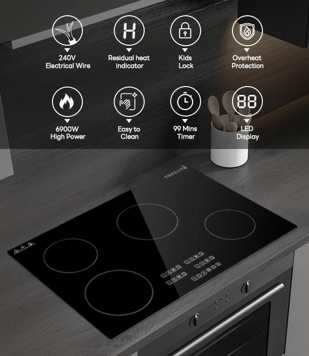30 inch black induction cooktop desktop mobile image