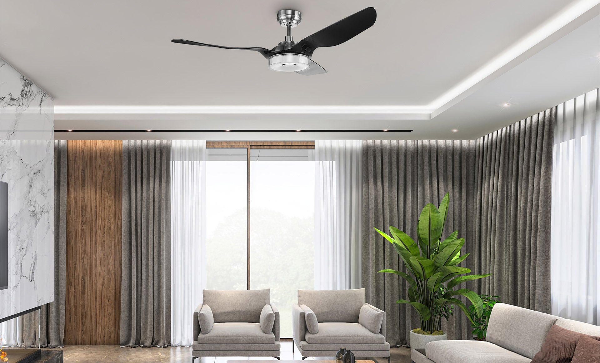 smafan smart modern ceiling fan