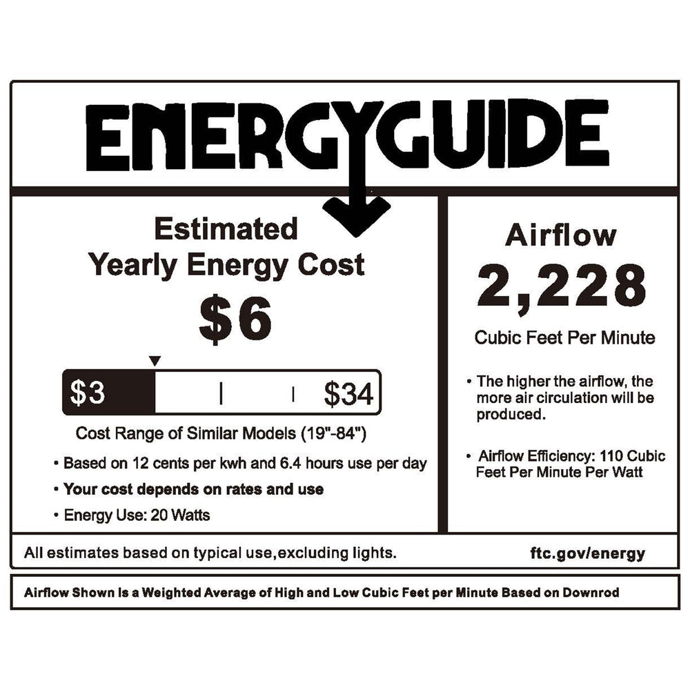 Aspen Ⅱ Smart Ceiling Fan with LED Light and Remote Outdoor/Indoor 48 inch